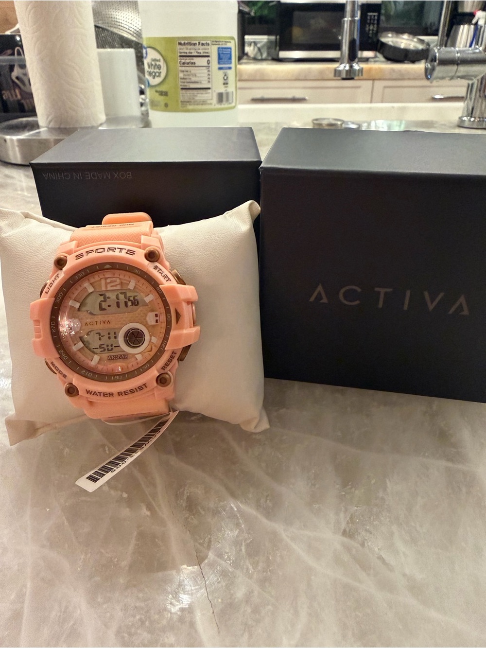 NIB Brand New Activa x Invicta Pink Digital Sports Watch (Model: ACW533-005) WR5